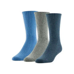 Athletic Works Men's P3 Garment Dyed Crew Socks