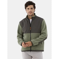 Ozark Trail Men's & Big Men's Mixed Media Fleece Jacket