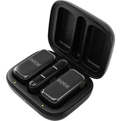 Rode Wireless Micro Compact Wireless Microphone Kit, 2 Transmitters & 1 USB-C Receiver Plug-and-Play Audio Recording – Black