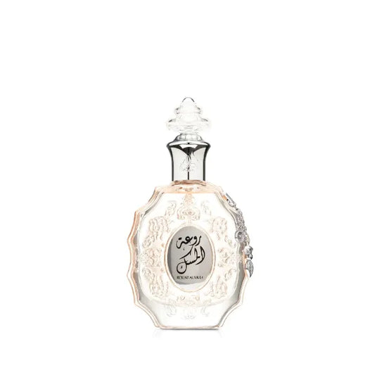 Lattafa Perfumes Rouat Al Musk and Rouat Al Oud for Unisex Eau de Parfum Spray - 3.4 Ounce
