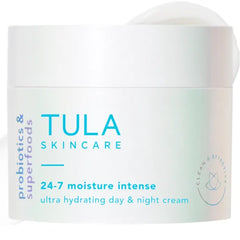 TULA Skin Care 24-7 Moisture Intense Ultra Hydrating Day & Night Cream - Ultra Nourishing Moisturizer for Face, Improves, Soothes & Maintains Skin Balance