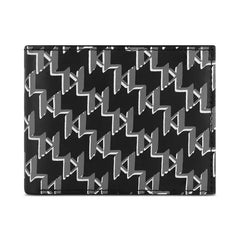Karl Lagerfeld Men's All-Over KL Logo Wallet