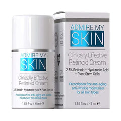 Admire My Skin Retinol Retinoid Moisturizer Cream for Anti Aging Anti Wrinkle Skincare
