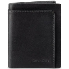 Calvin Klein Men's Summit Leather Logo RFID Wallet