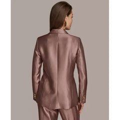 Women's One-Button Jacket,created by Macy's-Mink