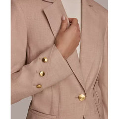 Women's Single-Button Jacket, Created by Macy's-Mink