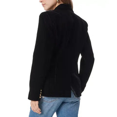 Women's Imogen Double-Breasted Blazer,Created by Macy's-Black