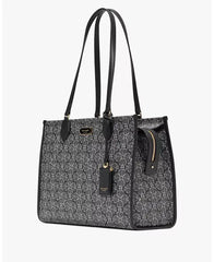 Kate Spade New York Women's Spade Flower Coated Canvas Large Tote Bag