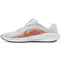 Nike Women's Downshifter 13 Running Sneakers from Finish Line - White, Red Bronze