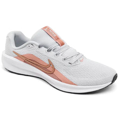 Nike Women's Downshifter 13 Running Sneakers from Finish Line - White, Red Bronze