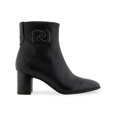 Aerosoles Magnus Womens Logo Embossed Booties, Stylish Comfortable Ankle Boots