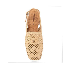 Aerosoles Women's Santiago Raffia Platform Pumps for Stylish Elevated Looks