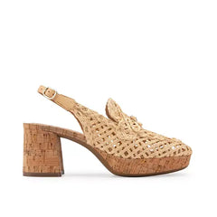 Aerosoles Women's Santiago Raffia Platform Pumps for Stylish Elevated Looks