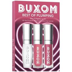 Buxom Cosmetics 3-Piece Best of Plumping Lip Gloss Set , Lips with Hydration and Shine