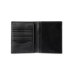 Calvin Klein Men's Leather Passport Wallet with Airtag Holder Luggage Tag, 2-Piece Set