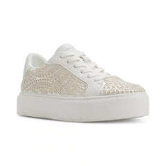ALDO Women's Clovver Lace Up Low Top Sneakers, Comfortable and Trendy Casual Shoes