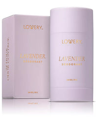 Lovery Lavender Deodorant Stick , Natural and Refreshing Fragrance, 2.6 oz