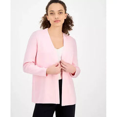 Anne Klein Petite Newport Open Front Cardigan, Lightweight Stylish Layering Sweater