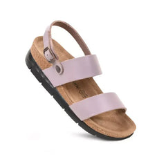 Aerothotic Tori Casual Non Slip Comfy Leather Platform Sandals, Stylish Everyday Footwear