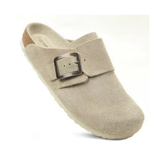Aerothotic Atlas Genuine Leather Clogs for Women, Comfortable Footwear with Arch Support