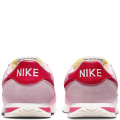 Nike Women's Cortez Textile Casual Sneakers from Finish Line - Soft Pink, Fire Red