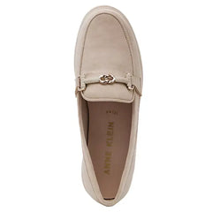 Anne Klein Women's Amara Chain Detail Slip On Loafers, Elegant Comfortable Stylish Flats