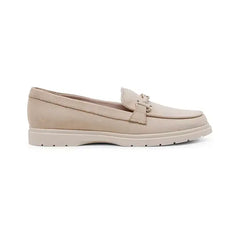 Anne Klein Women's Amara Chain Detail Slip On Loafers, Elegant Comfortable Stylish Flats