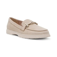 Anne Klein Women's Amara Chain Detail Slip On Loafers, Elegant Comfortable Stylish Flats