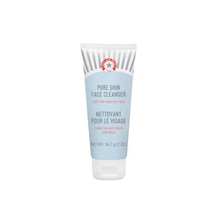 First Aid Beauty Pure Skin Face Cleanser, Sensitive Skin Cream Cleanser With Antioxidant Booster - 2 Oz. Travel Size, Multi, 2 Ounce (Pack of 1)