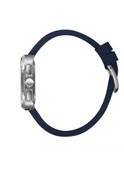 Lee Cooper Men's Watch, Multi Function Display and Silicone Strap - LC08012.399, Blue