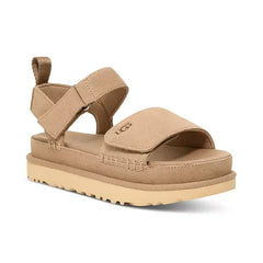 UGG® Women's Goldenstar Flat Platform Lug-Sole Sandals, Comfortable Casual Footwear