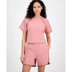 UGG Women's Short-Sleeve Crewneck Sweatshirt, Casual and Comfortable Loungewear