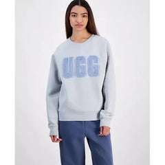 UGG® Women's The Madeline Fuzzy-Logo Crewneck Sweatshirt, Cozy and Stylish Loungewear