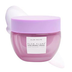 Glow Recipe Plum Plump Cream - Non-Greasy & Quick Absorbing Whipped Gel Cream Moisturizer - Plum, Hyaluronic Acid & Willowherb Hydrates, Plumps & Balances Skin for Dewy Glow (50ml / 1.7oz)