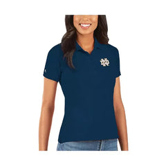 Antigua Women's Navy Notre Dame Fighting Irish Legacy Pique Polo, Navy