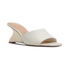 ALDO Womens Fiala Square Toe Sculpted Wedge Sandals, Stylish Comfortable Heels