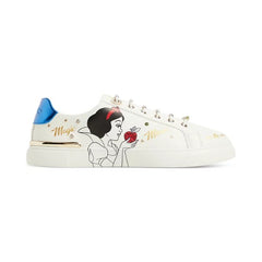 ALDO x Disney Women's Snow white kicks Lace-Up Low-Top Sneakers, White