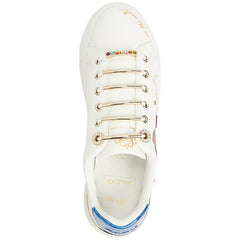 ALDO x Disney Women's Snow white kicks Lace-Up Low-Top Sneakers, White