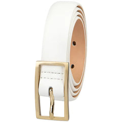 Calvin Klein Skinny Center-Bar-Buckle Dress Belt