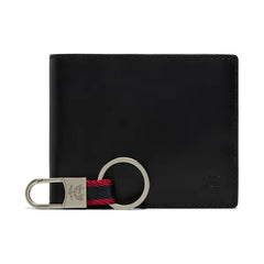 Brooks Brothers Men's Wallet Kc Box Leather Wallet with Change Purse