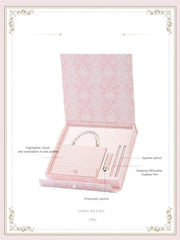 Colorrose Valentine's Day Limited Edition Makeup Gift Set - Eyeshadow, Blush, Highlighter, Lipstick - All-in-One Beauty Kit