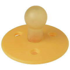 Mininor - Round Pacifier Latex 0M - Sunflower