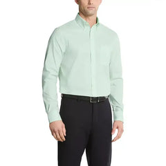 Tommy Hilfiger Men's TH Flex Regular Pinpoint Dress Shirt