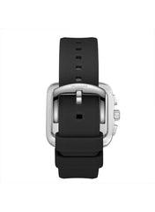 Lee Cooper Men's Watch, Multi Function Display and Silicone Strap - LC08012.361, Black