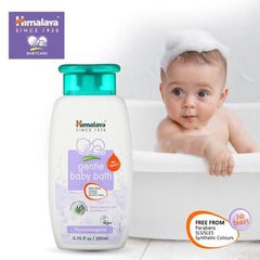 Himalaya No Tears Gentle Baby Shampoo with Hibiscus & Chickpeas, Suitable for Delicate Newborn Skin, pH Balanced, Clinically Tested, Free from Alcohol, Parabens, Phthalates & Sulphates- 200ml