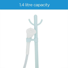 Midea Garment Steamer with 1500W Power, 1.4L Large Water Tank, 3 Power Levels 30g/min Continuous Steam, 9 Hole Front Point, Powerful Freestanding Fabric Steamer, Good for Home & Business, YGJ15Q1W