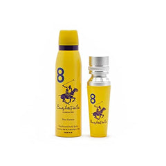 Beverly Hills Polo Club No.8 Gift Set for Women EAU DE PARFUM 50ml + Deodorant 150ml
