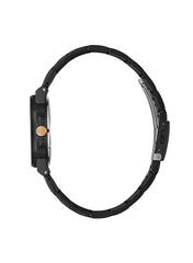 LEE COOPER Women's Watch, Analog Display and Mesh Strap - LC08017.651, Black