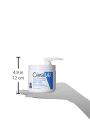 CeraVe Moisturizing Cream | 16 Ounce with Pump | Daily Face and Body Moisturizer for Dry Skin