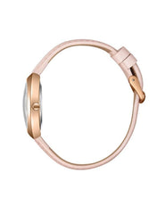 Lee Cooper Women's Watch, Analog Display and Leather Strap - LC07988.418, Pink